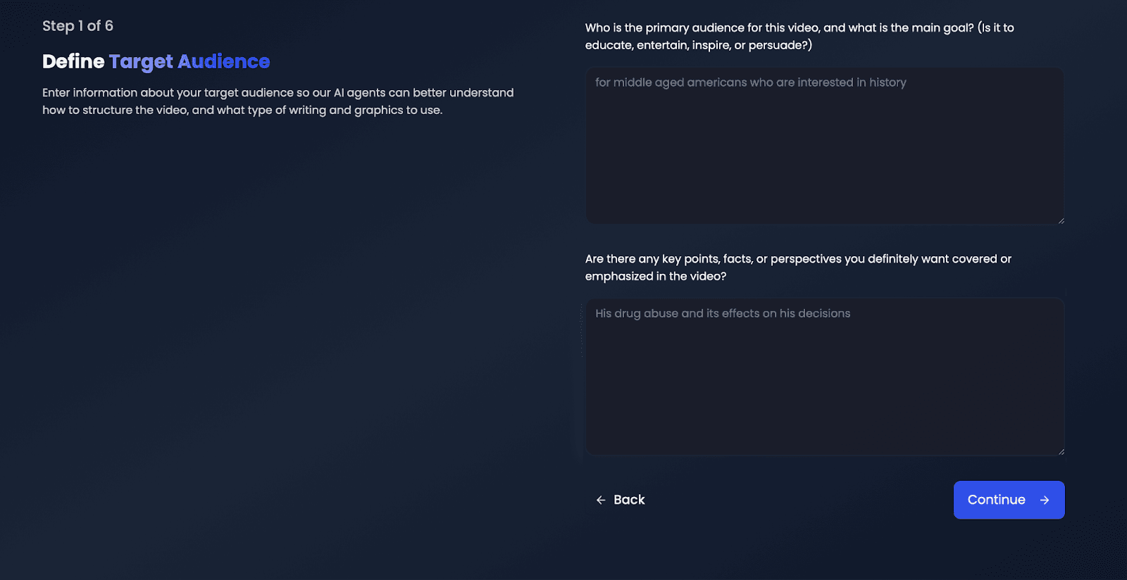 Define Target Audience